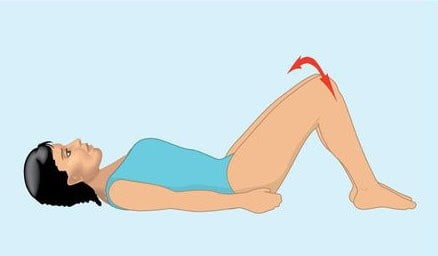 4 разтягания и лечение за болки в ишиаса 10 pelvic tilt knee6 rolling abdominal 88