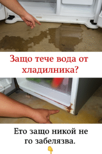 Защо тече вода от хладилника? Четвъртата причина ще ви шокира! 2 chatgpt image 14.07.2025 g. 23 58 49