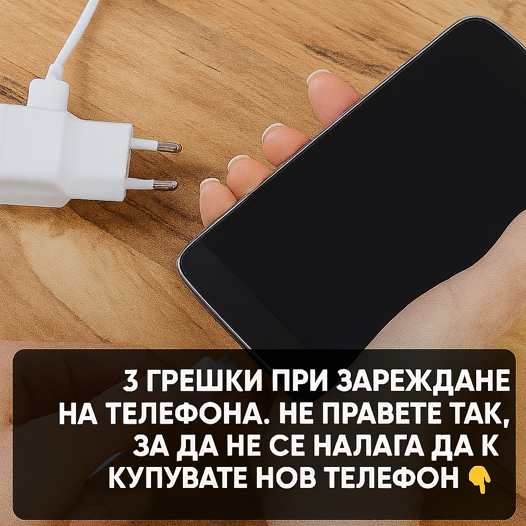 3 грешки при зареждане на телефона. Не правете това, за да не се наложи да купувате нов телефон. 3 chatgpt image 16.07.2025 g. 20 01 55