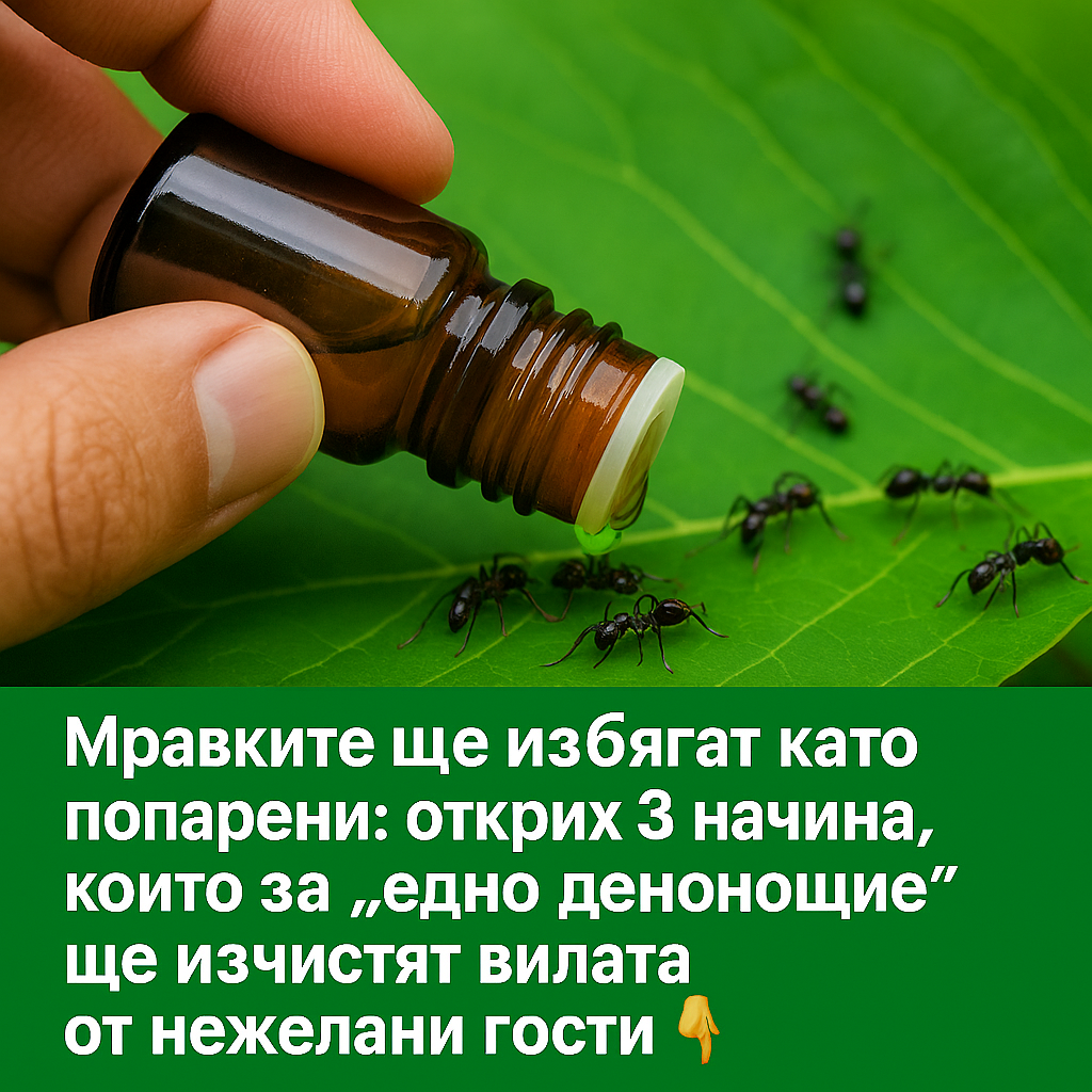 Мравките ще избягат като попарени: открих 3 начина, които за „едно денонощие“ ще изчистят вилата от нежелани гости 3 chatgpt image 20.07.2025 g. 14 29 35